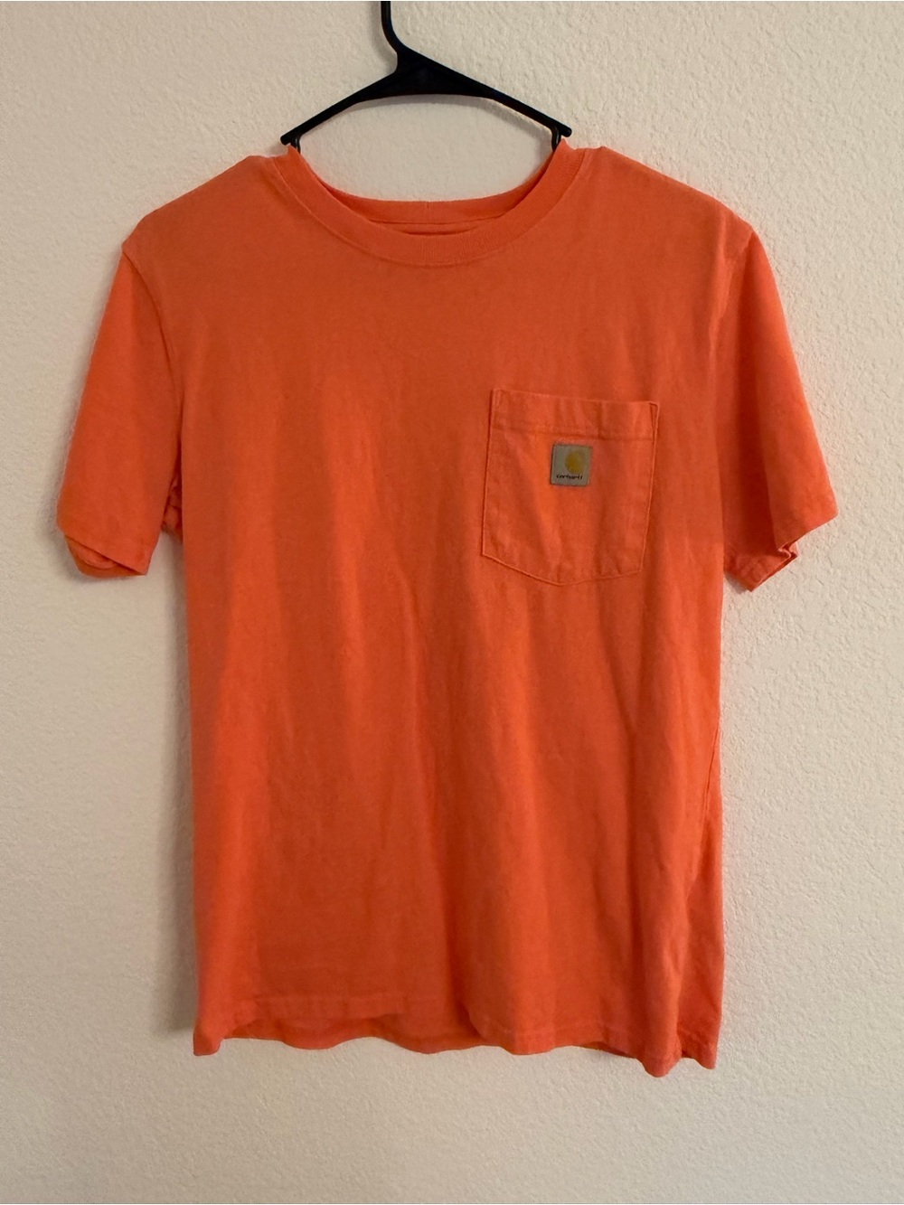 Carhartt Pocket Tee in Coral Pink (Not Orange!) - Picture 2 of 4